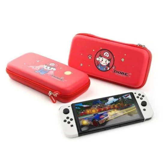 Dobe Storage Case For Nintendo Switch - Red Tns-1130
